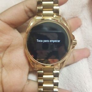 Michael kors rose gold Bradshaw smartwatch